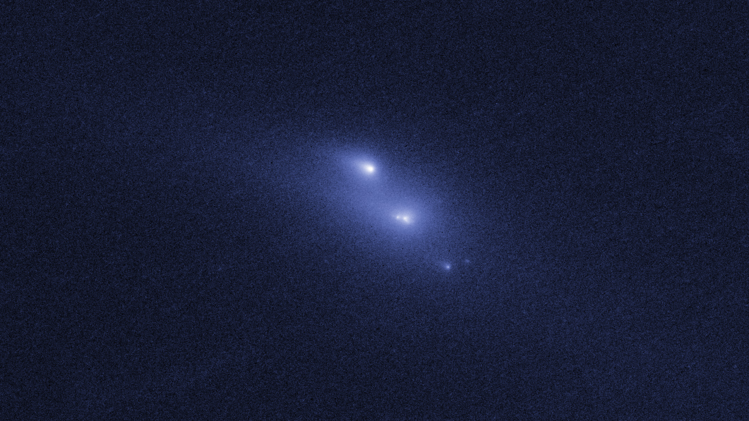 Asteroid P/2013 R3 Falls Apart: Rare Hubble Space Telescope Photos