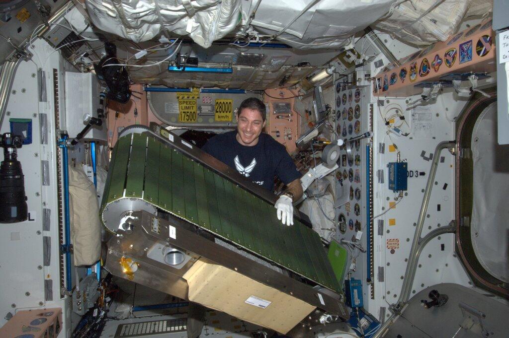 Mike Hopkins: Treadmill Maintenance
