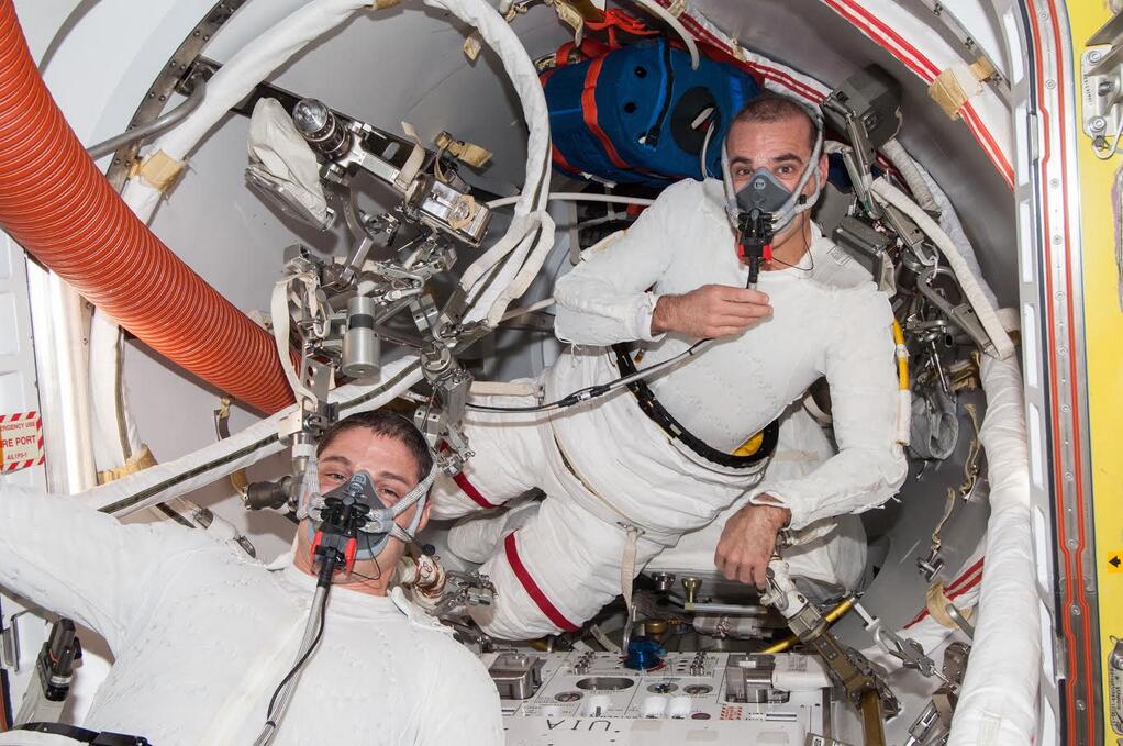Rick Mastracchio: Spacewalk Masks