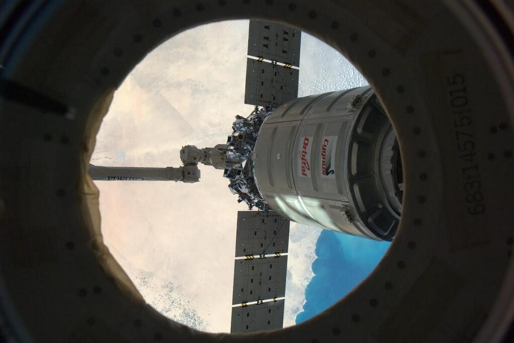 Rick Mastracchio: Cygnus 1 Leaves ISS
