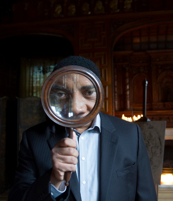 Host Neil deGrasse Tyson filming on location at the Royal Society of London, England for the "When Knowledge Conquered Fear" episode of COSMOS: A SPACETIME ODYSSEY airing Sunday, March 23 (9:00-10:00 PM ET/PT) on FOX and Monday, March 24 (10:00-11:00 PM ET/PT) on Nat Geo.