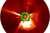 Two coronal mass ejections collided near the sun, creating a powerful 'perfect storm' of charged particles that could have had a dramatic effect on Earth. The solar storms occurred on July 22 and 23 in 2012.