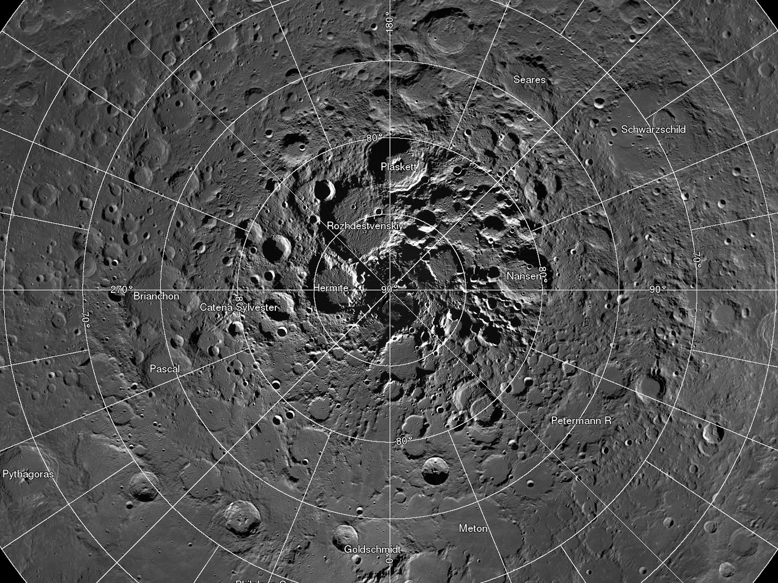 Lunar Reconnaissance Orbiter Mosaic