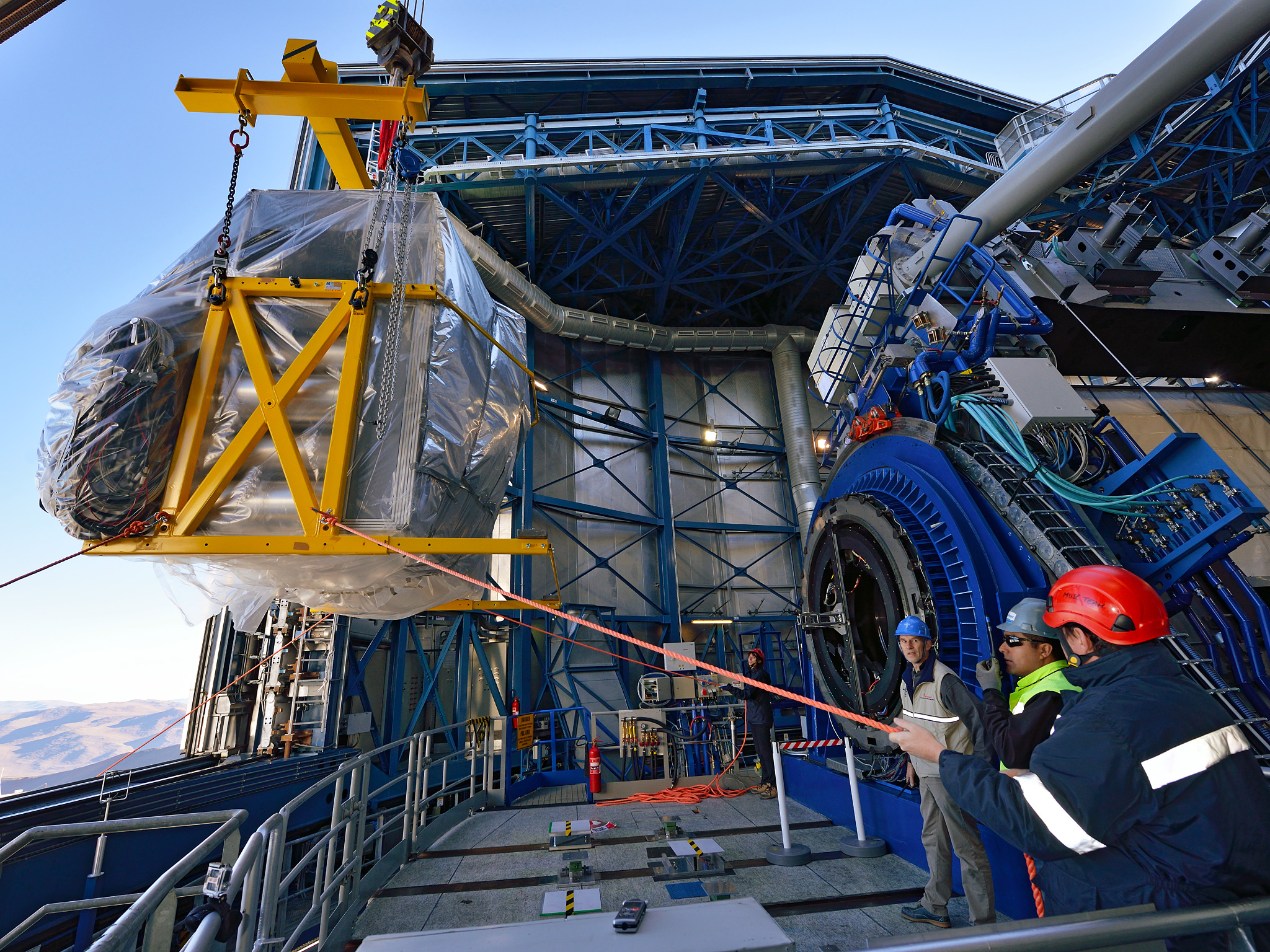 MUSE During Installation at ESO’s Paranal Observatory