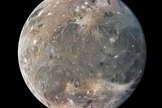 Ganymede, a moon of Jupiter and the largest in the Solar System