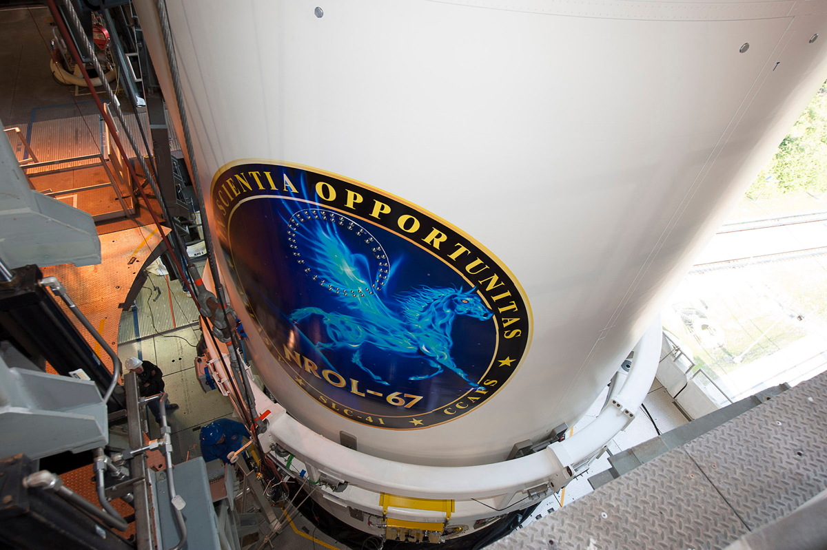 Atlas 5 Payload Fairing With NROL-67 #3