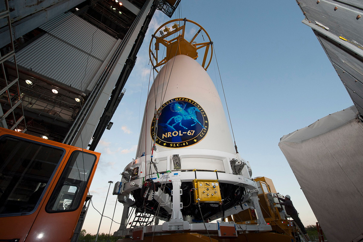Atlas 5 Payload Fairing With NROL-67 #2
