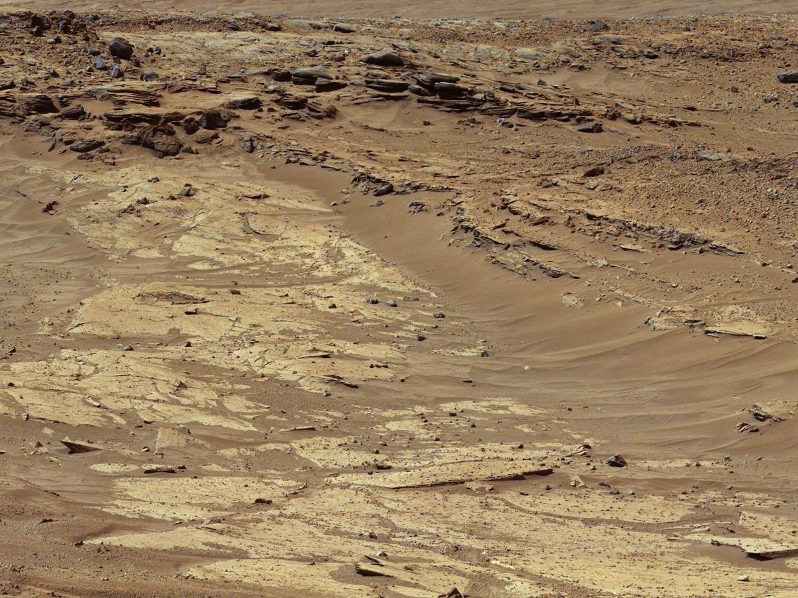 Sandstone Layers Near the Kimberley Curiosity View