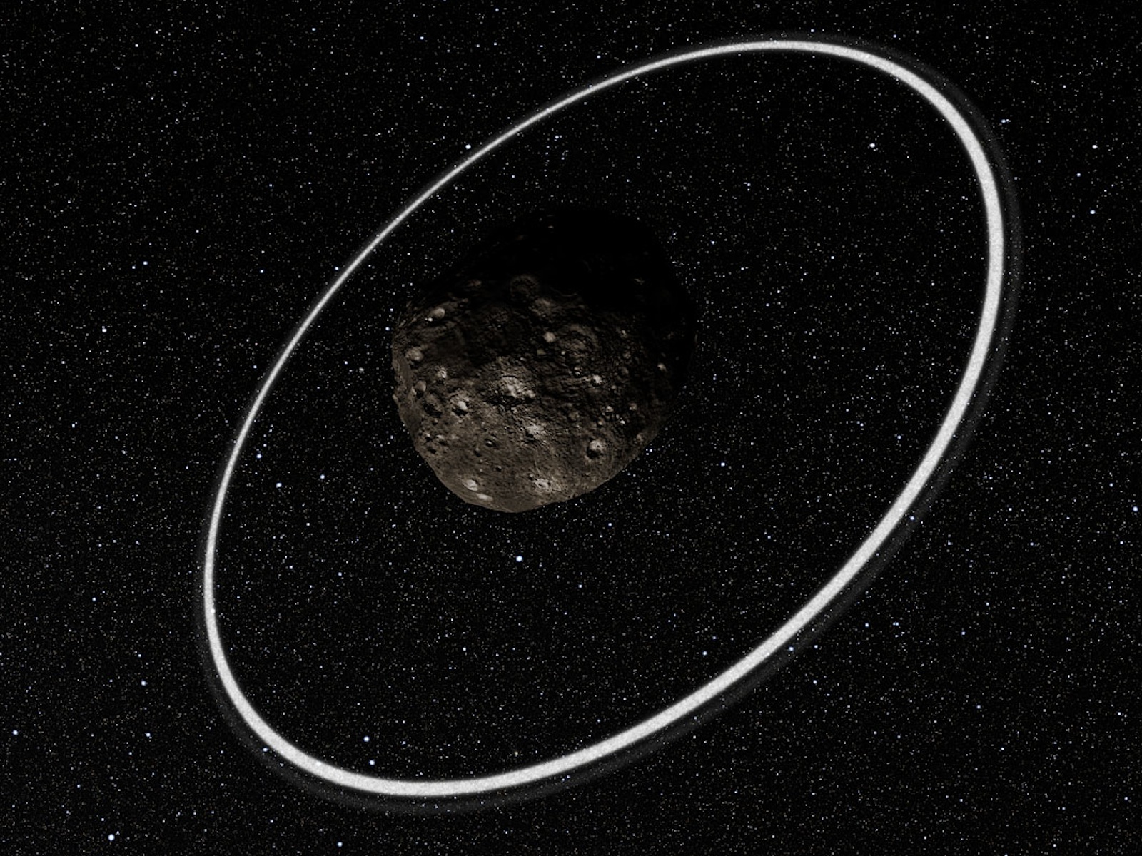 Rings Surrounding Asteroid Chariklo