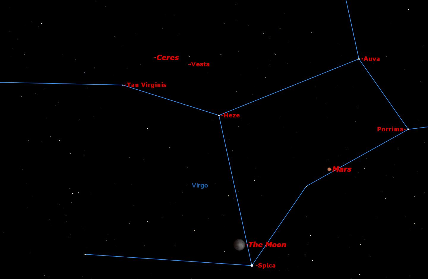Ceres at Opposition, April 2014