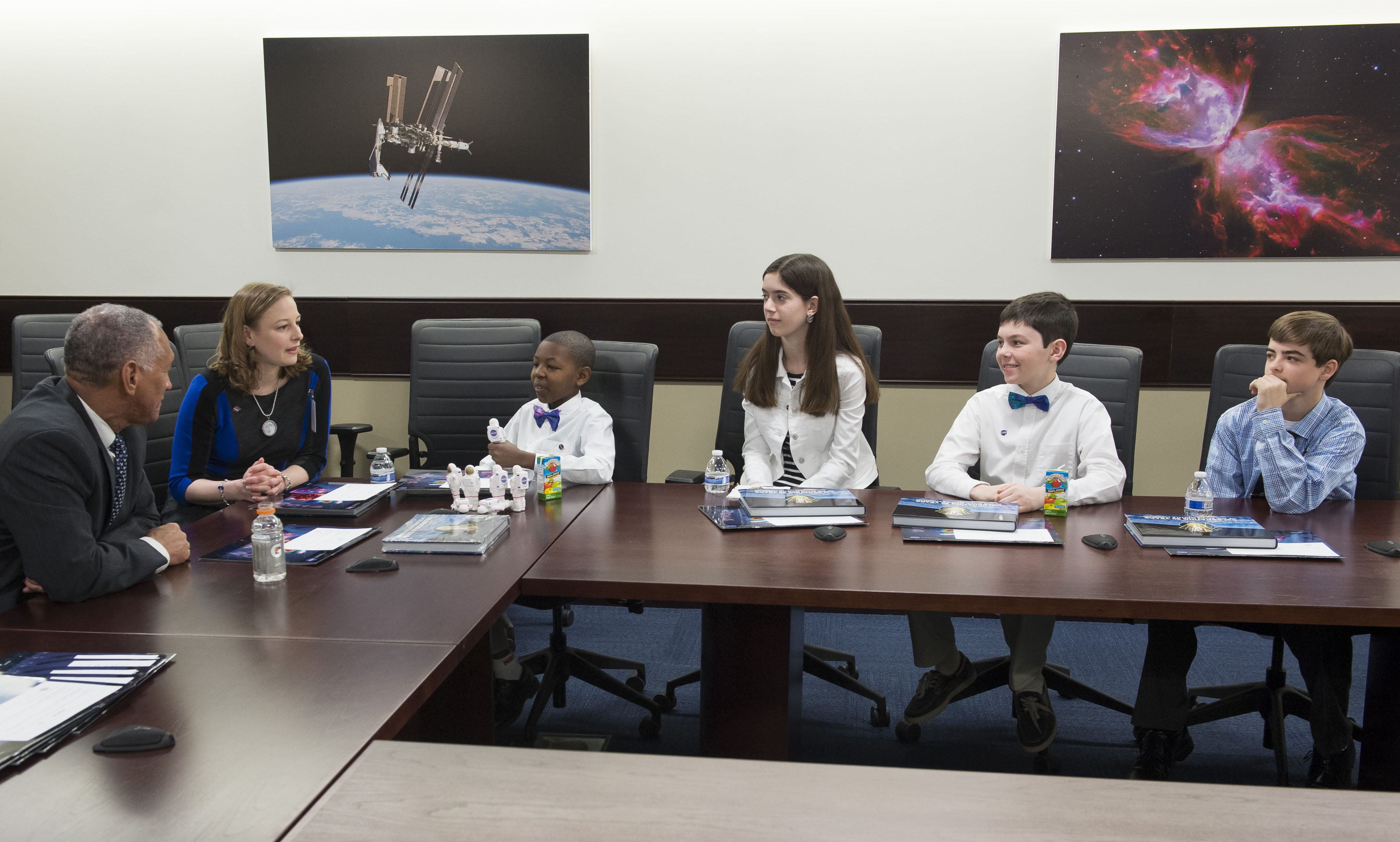 7th Graders Speak with Bolden