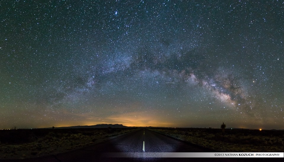 Milky Way Over Texas