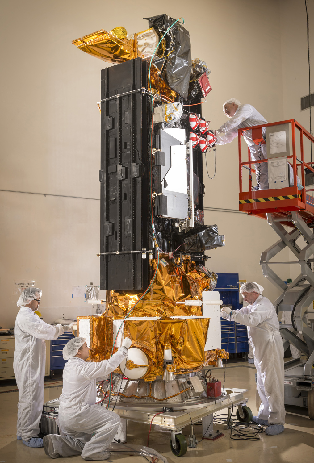 US Military's DMSP-19 Weather Satellite