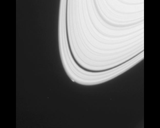 NASA Photo May Show Birth of New Saturn Moon
