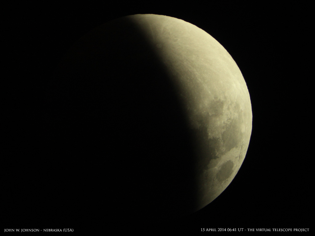 Total Lunar Eclipse of April 15, 2014: John Johnson