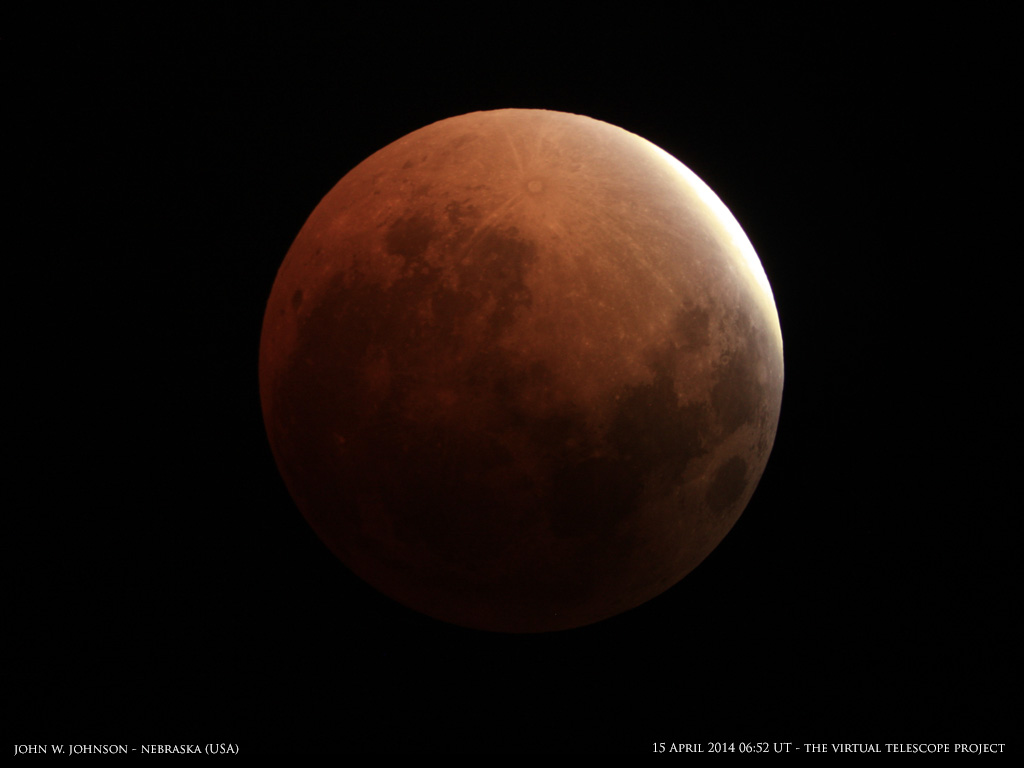Blood Moon: Total Lunar Eclipse of 2014 by John W. Johnson