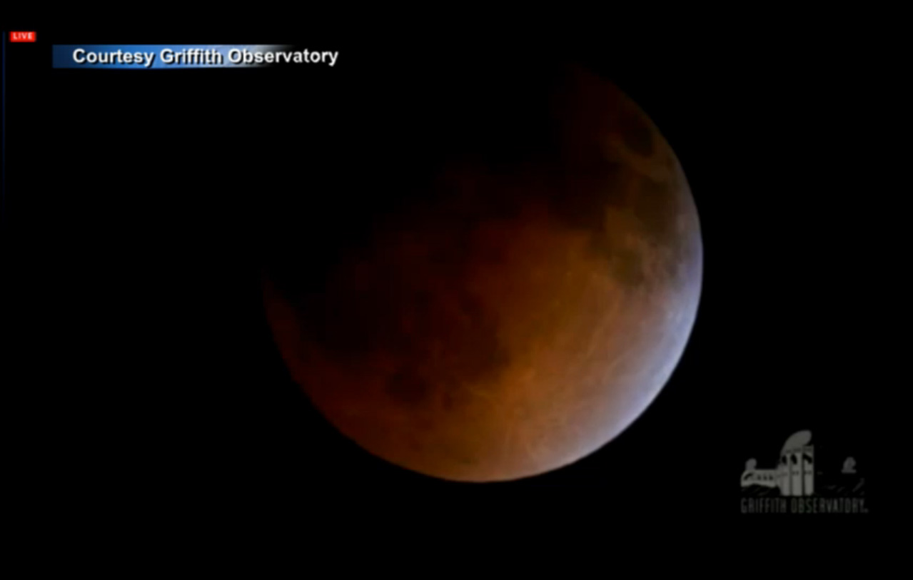 Blood Moon: Total Lunar Eclipse of 2014, Griffith Observatory