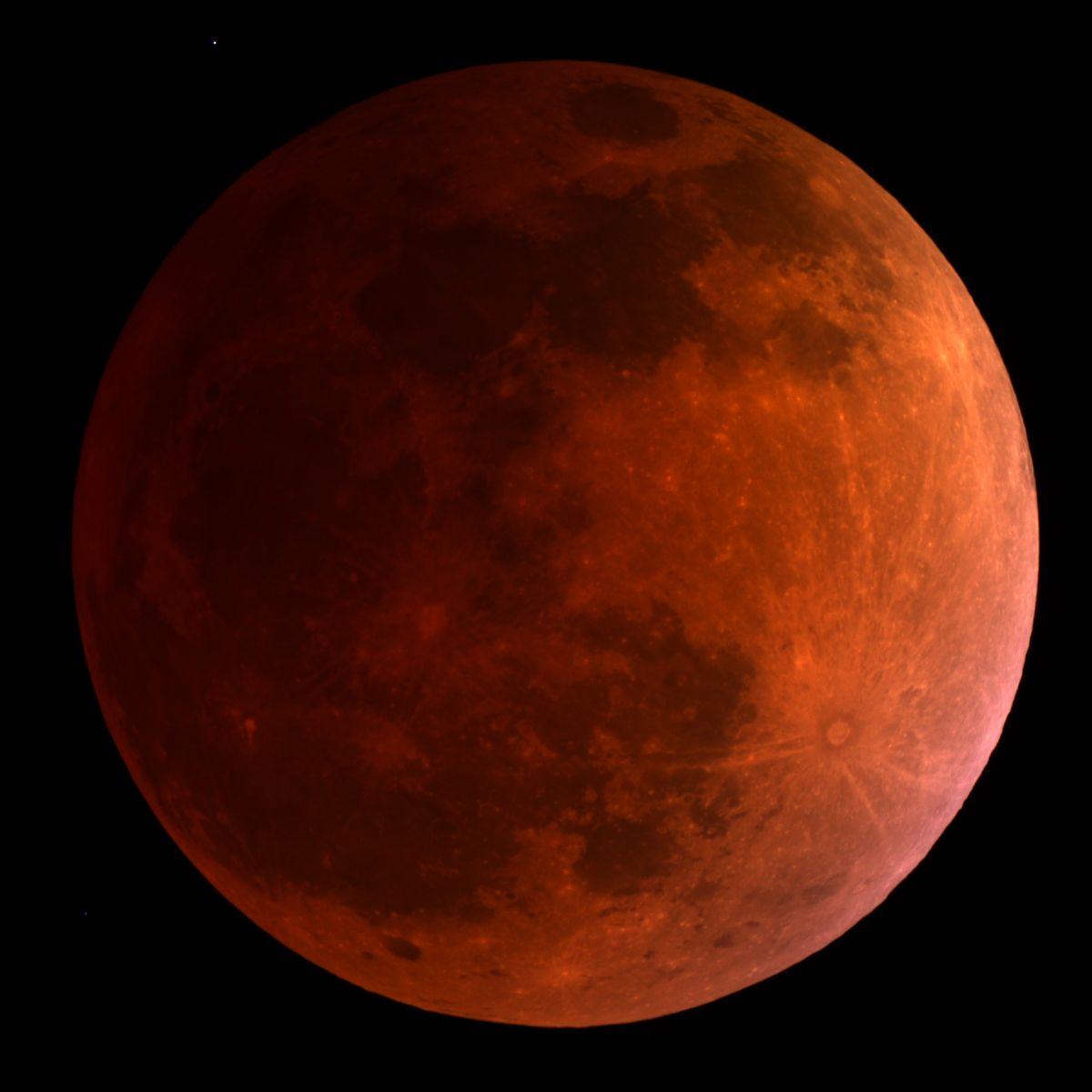Blood Moon: Total Lunar Eclipse of 2014, Mt. Lemmon