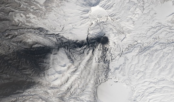 5 Erupting Volcanoes Seen from Space