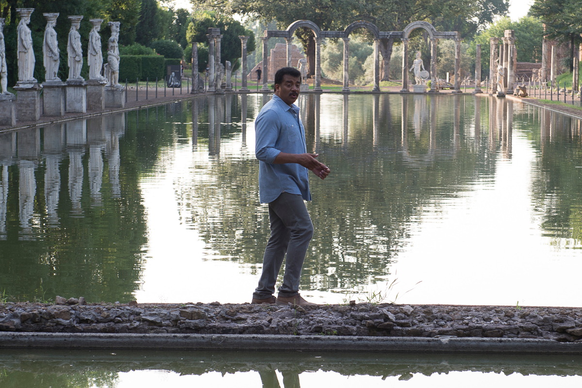 Tivoli, Italy on 'Cosmos'