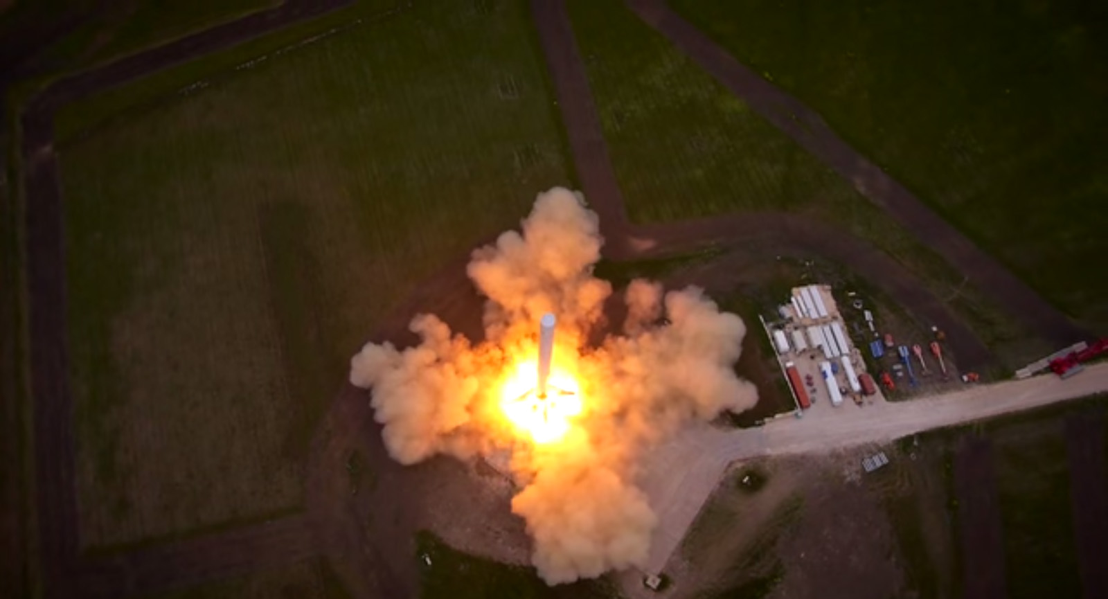 SpaceX F9R Rocket Test Flight Begins