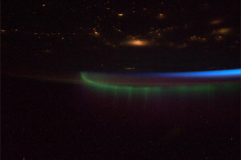 Northern Lights Over Canada