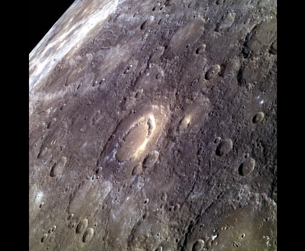Crater on Mercury