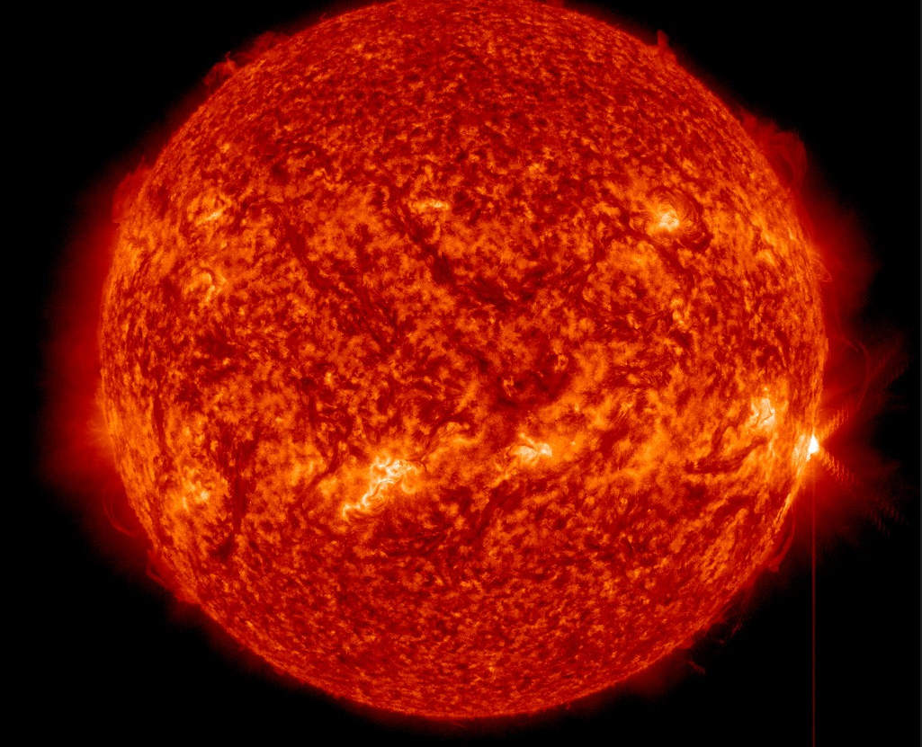 X1.3 Solar Flare of April 24, 2014: Full Disk