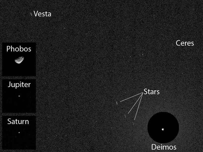 Curiosity Asteroid Photo