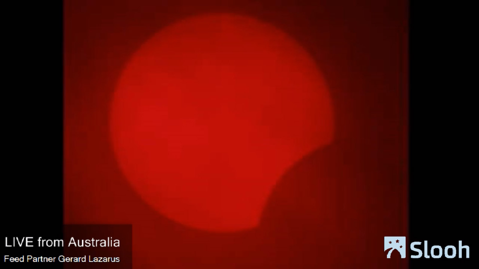 Partial Solar Eclipse View of April 29, 2014: Beginning