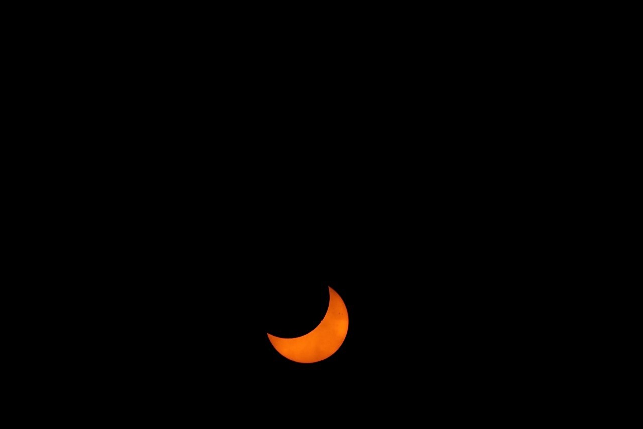 Maximum Solar Eclipse View of April 29: Jay Pasachoff