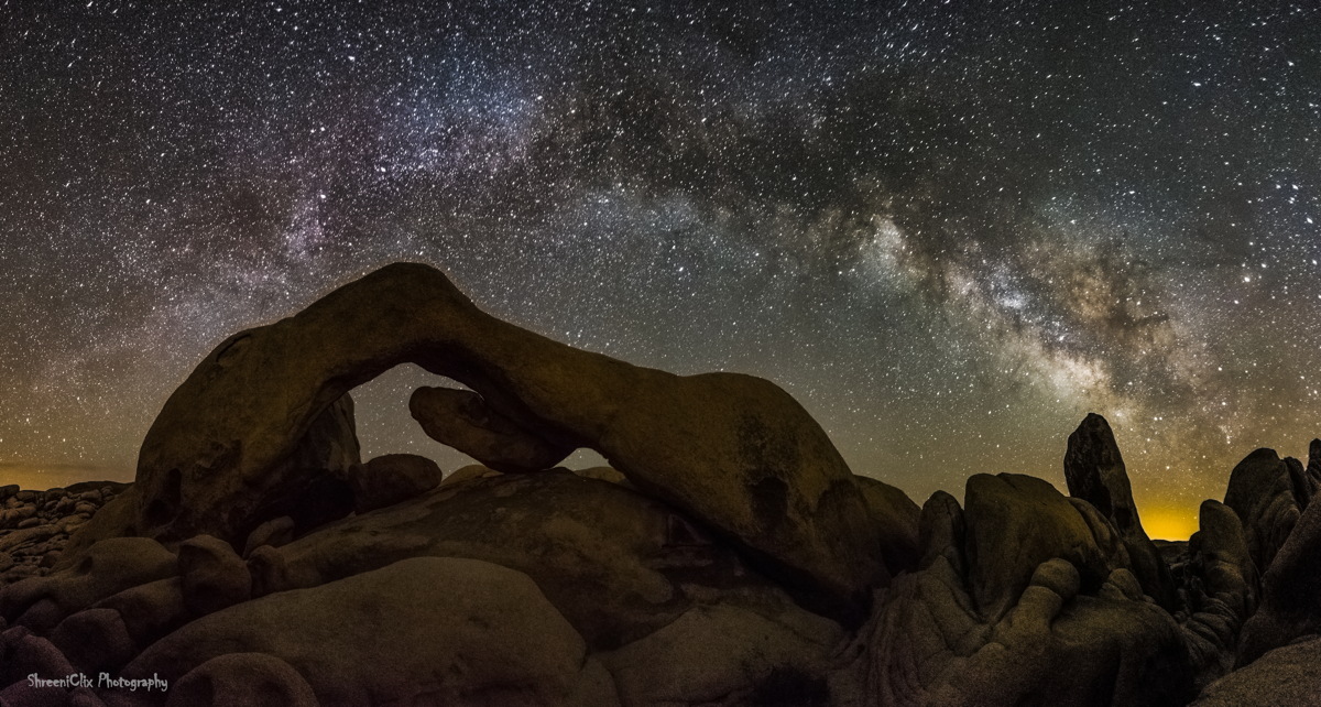 Milky Way Over Joshua Tree National Park