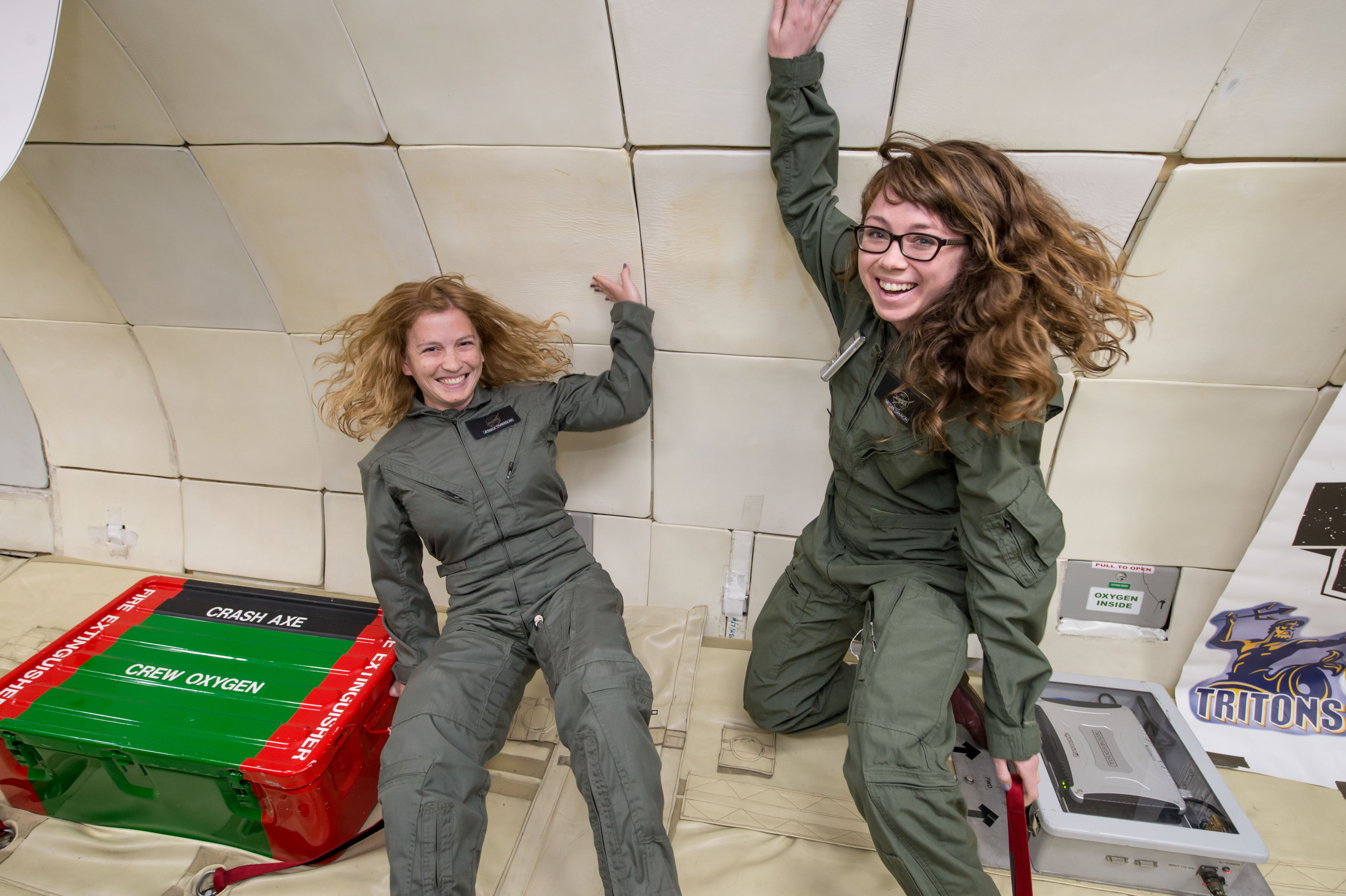Smiles on G-Force One