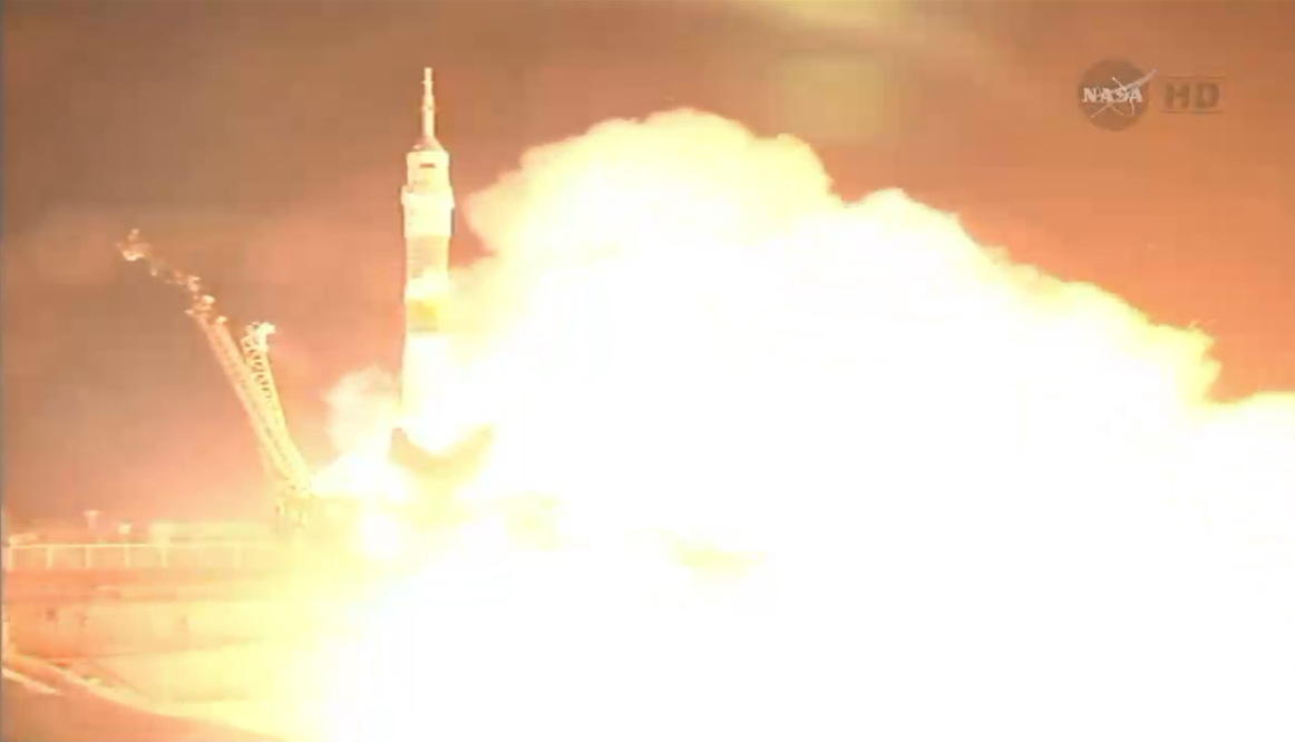 Expedition 40/41 Crew Launches to the International Space Station #2