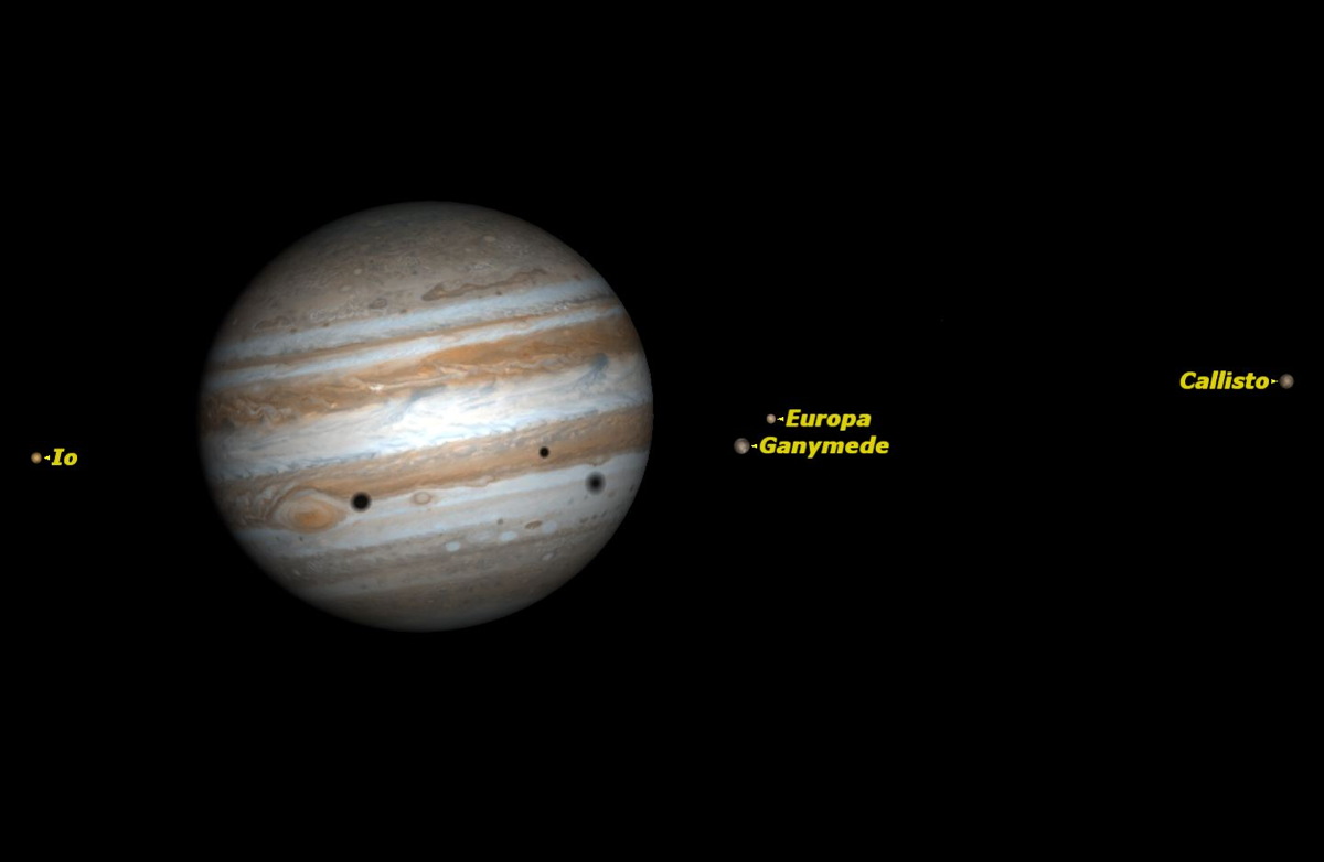 Jupiter Bids Farewell to Evening Sky After Sunday Moon Meetup