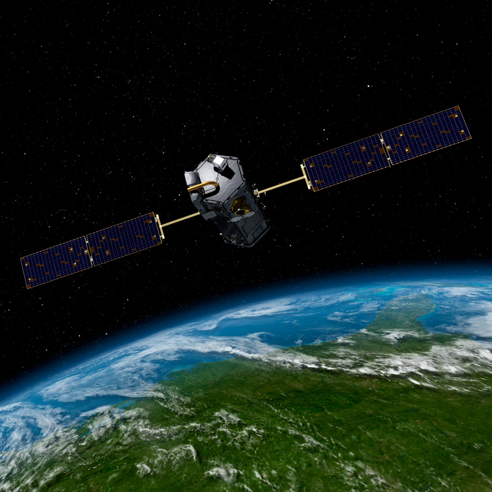 Artist's Rendition of the OCO-2 Observatory