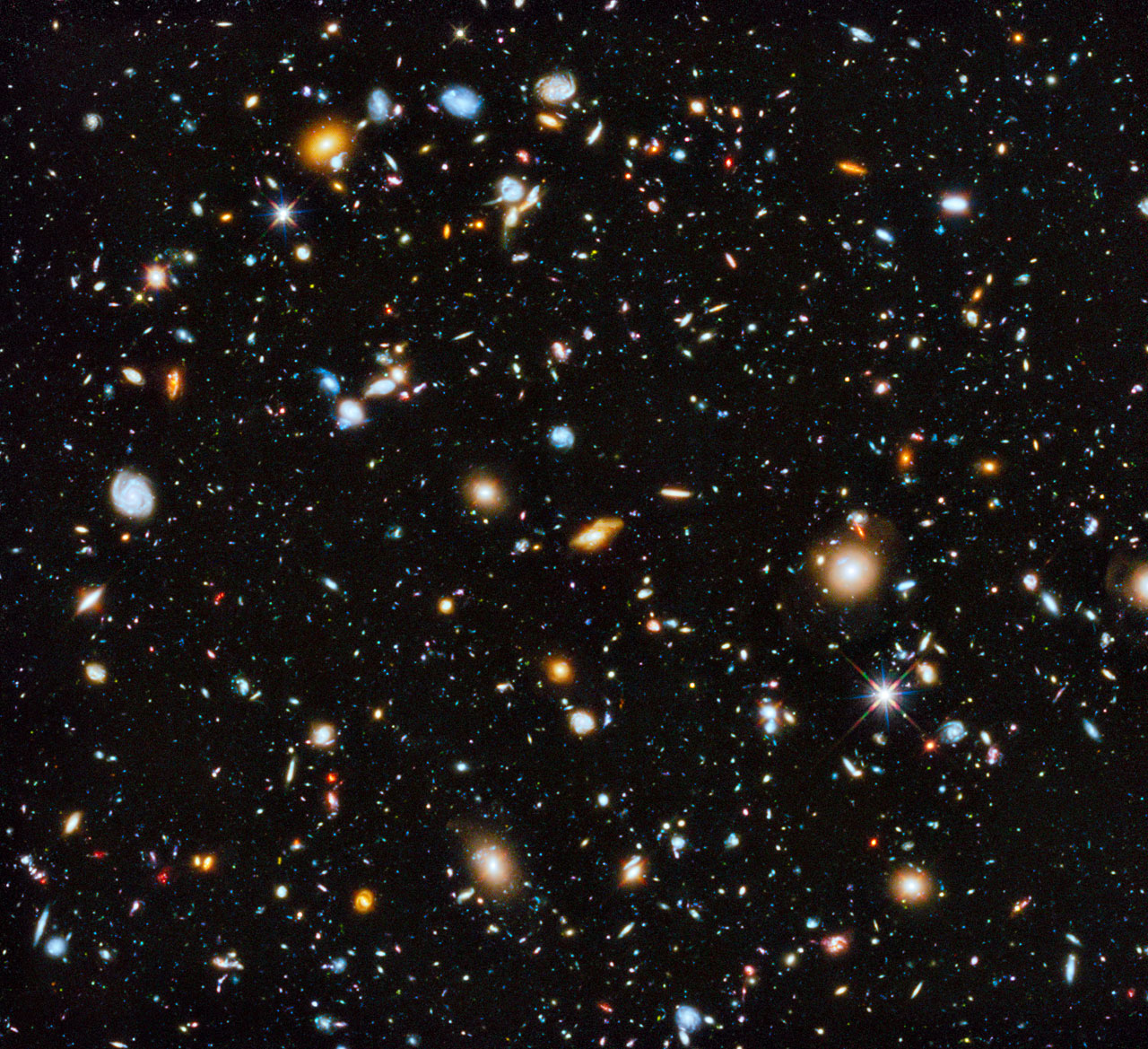Colorful Hubble Telescope Image Is Best-Ever View of Universe's Evolution (Video)