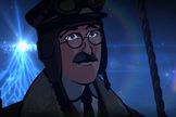 The final episode of "Cosmos: A Spacetime Odyssey" retells the story of Viktor Hess, who discovered cosmic rays from a hot-air balloon, in an animated short.