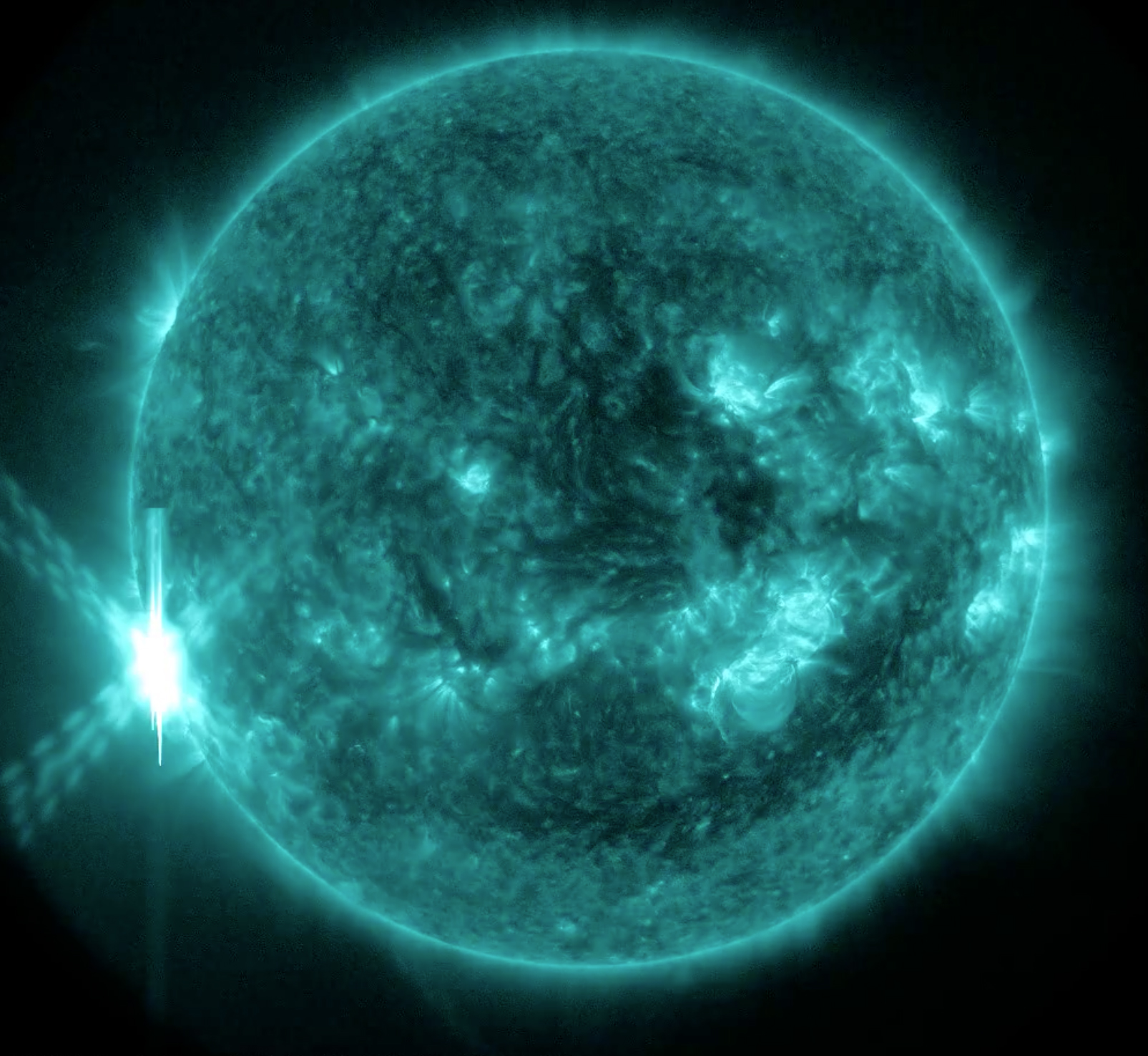 X2.2 Solar Flare of June 10, 2014: Full Disk