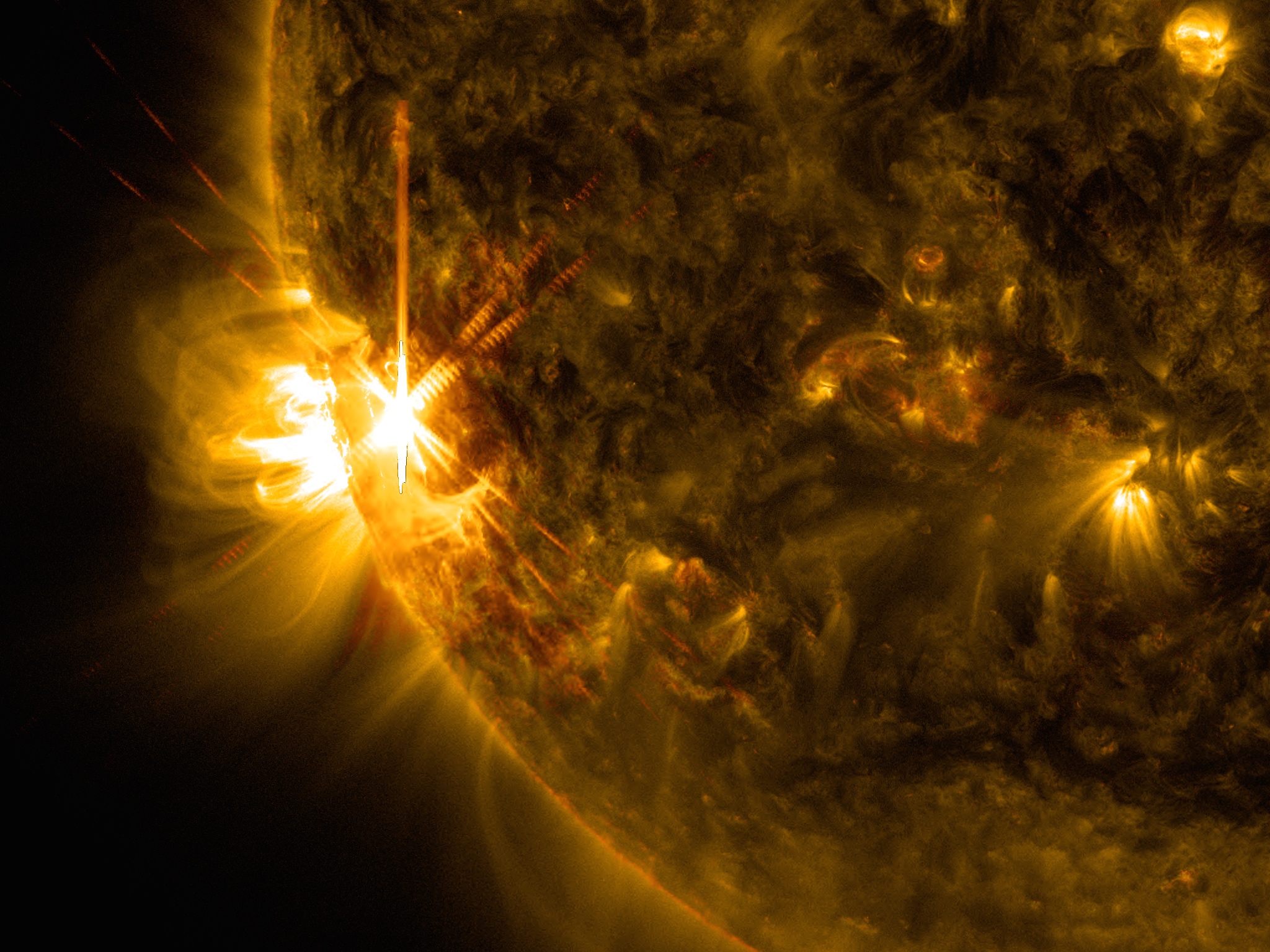 X1 Solar Flare of June 11, 2014