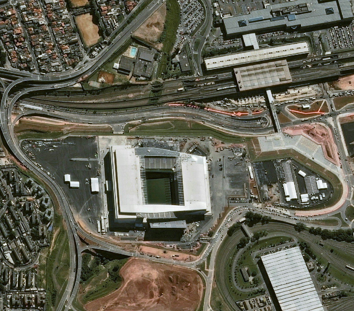 Arena Corinthians, São Paulo (Closer View)