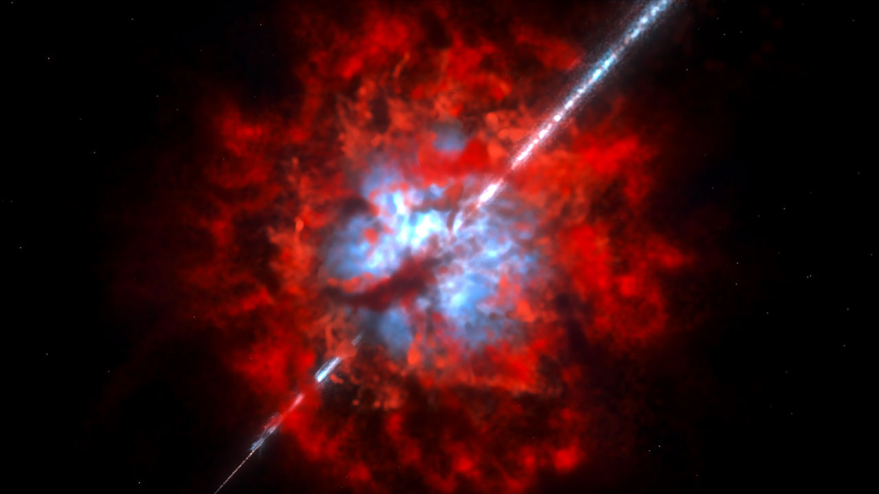 'Dark' and Powerful Space Explosions May Be Cloaked by Cosmic Dust (Video, Images)