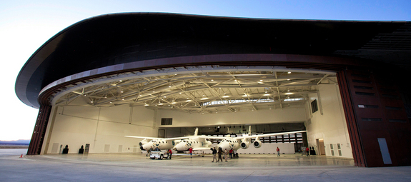 New Mexico's Spaceport America is home base for Virgin Galactic's suborbital spaceline.