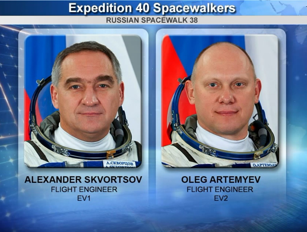 Russian Spacewalk 38 Graphic