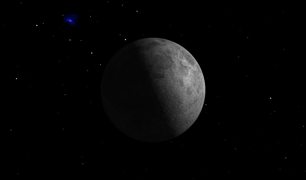 First Quarter Moon, July 2014