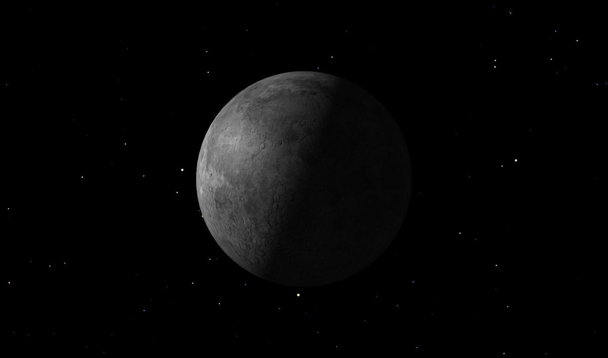 Last Quarter Moon, July 2014