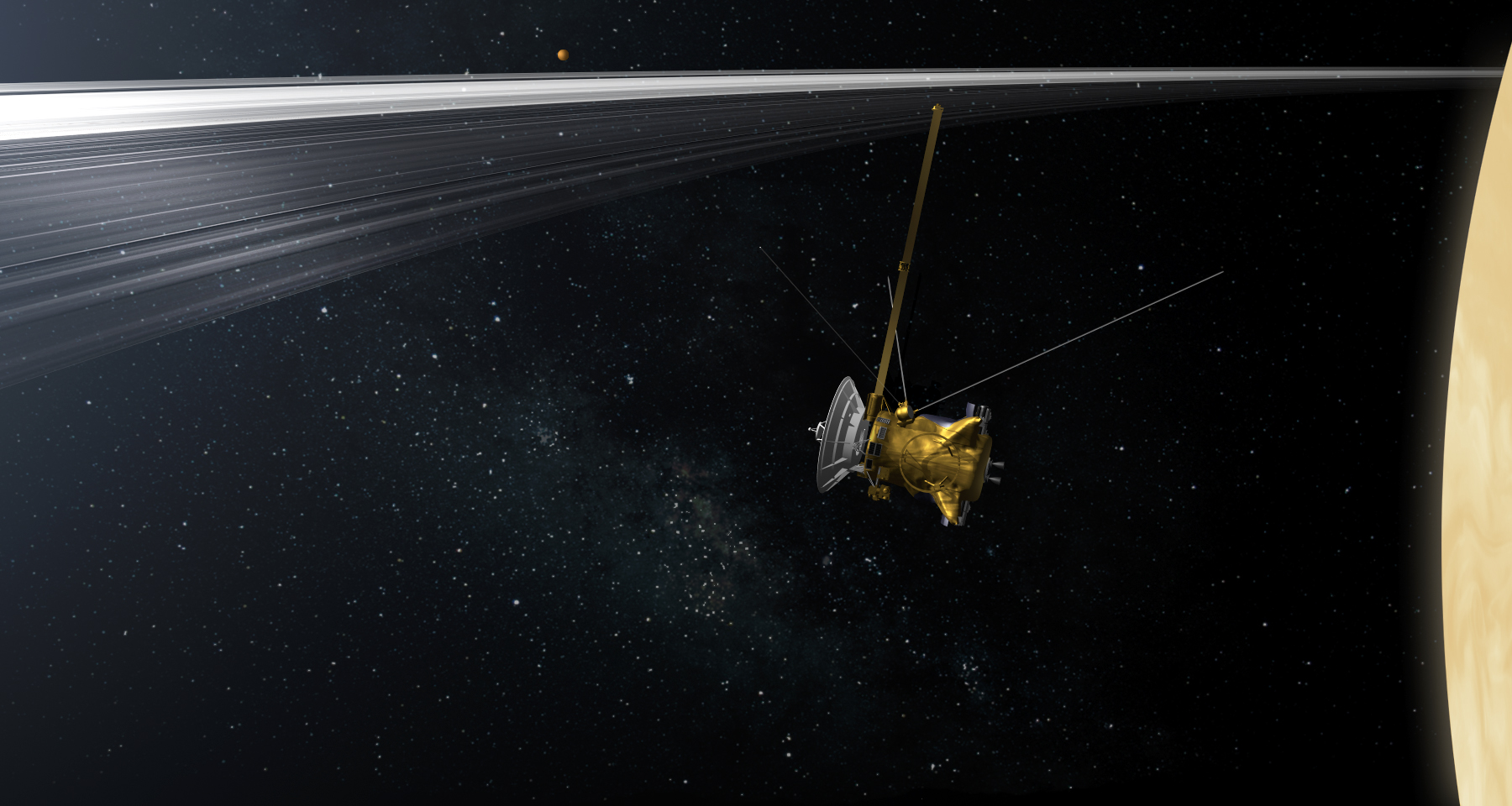 NASA Saturn Probe Will End Mission in Epic 'Grand Finale'
