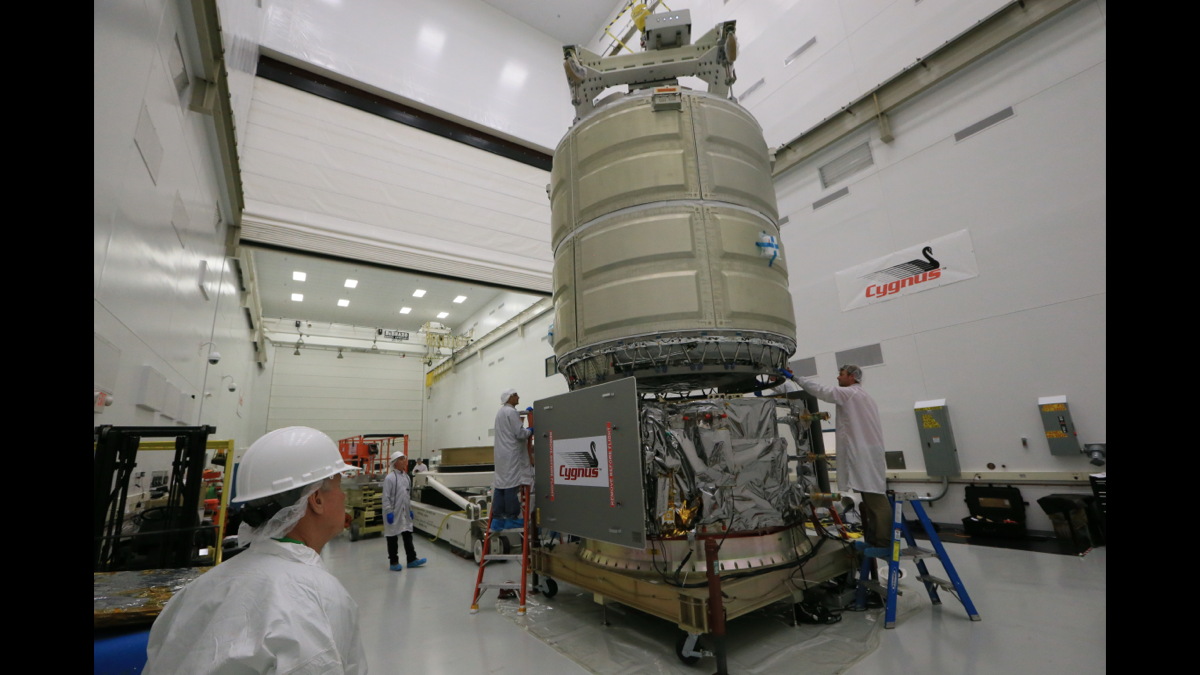Cygnus Cargo Spacecraft Readies for Launch