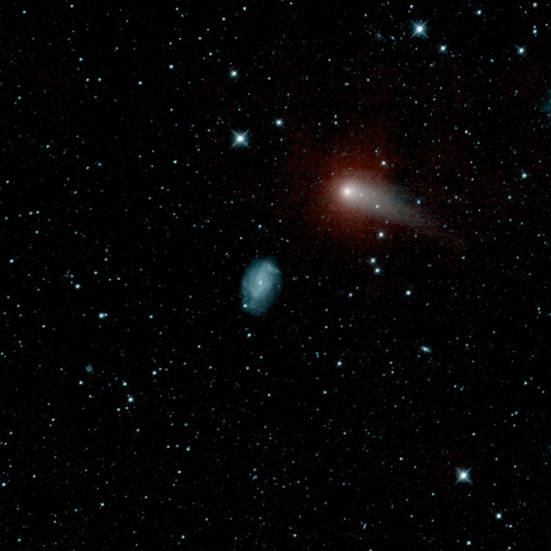 Comet Makes Spectacular Galactic Flyby