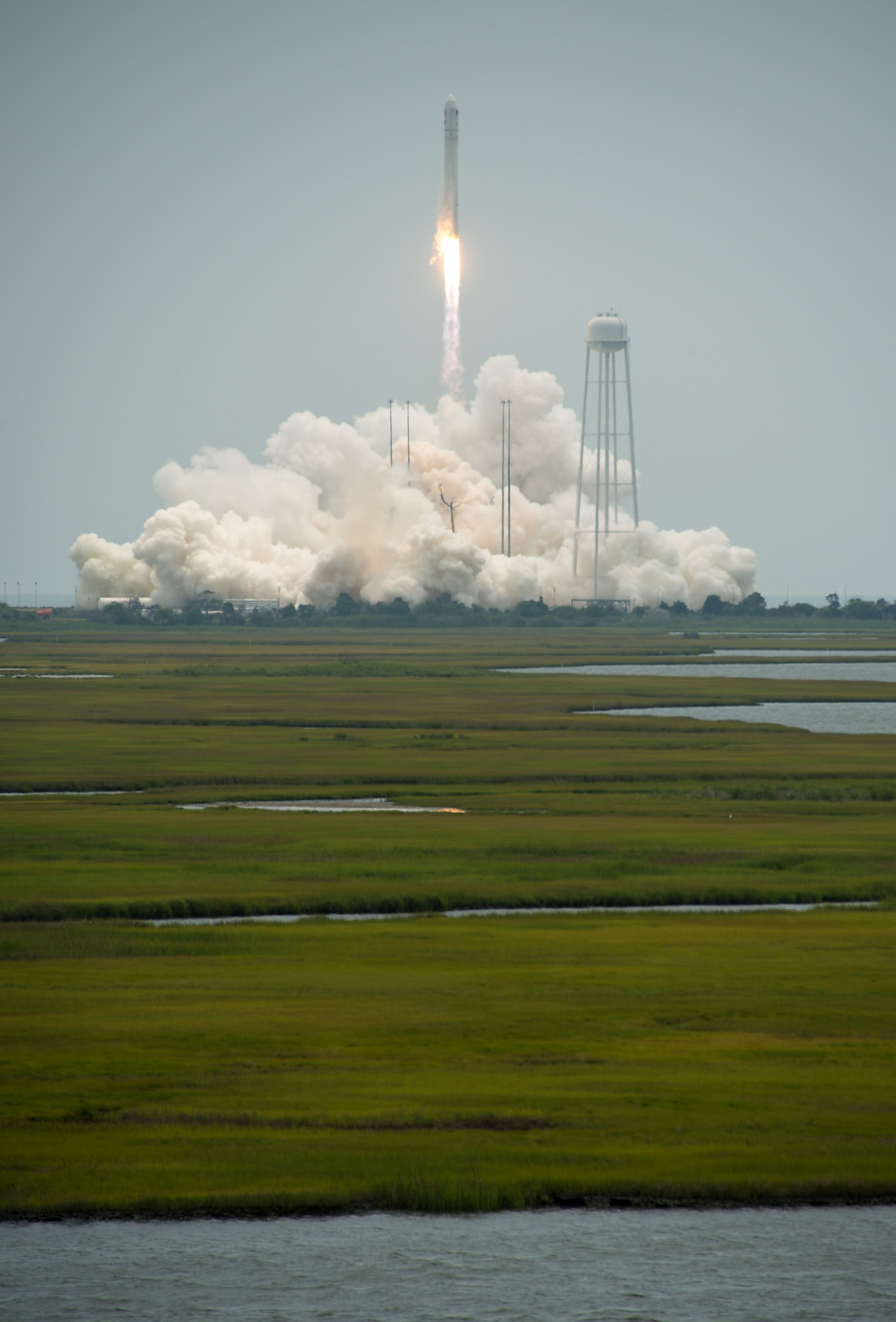 Orbital Sciences Antares Rocket Heads for Orbit